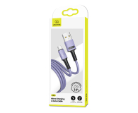 USAMS Kabel U52 microUSB 2A Fast Charge 1m purpurowy SJ435USB04 - 1569006 - zdjęcie 2